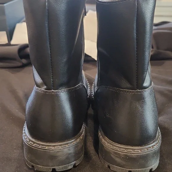 NEW TOE WARMERS | $155 Men's Sport Walks Track Leather Boots - Picture 10 of 11